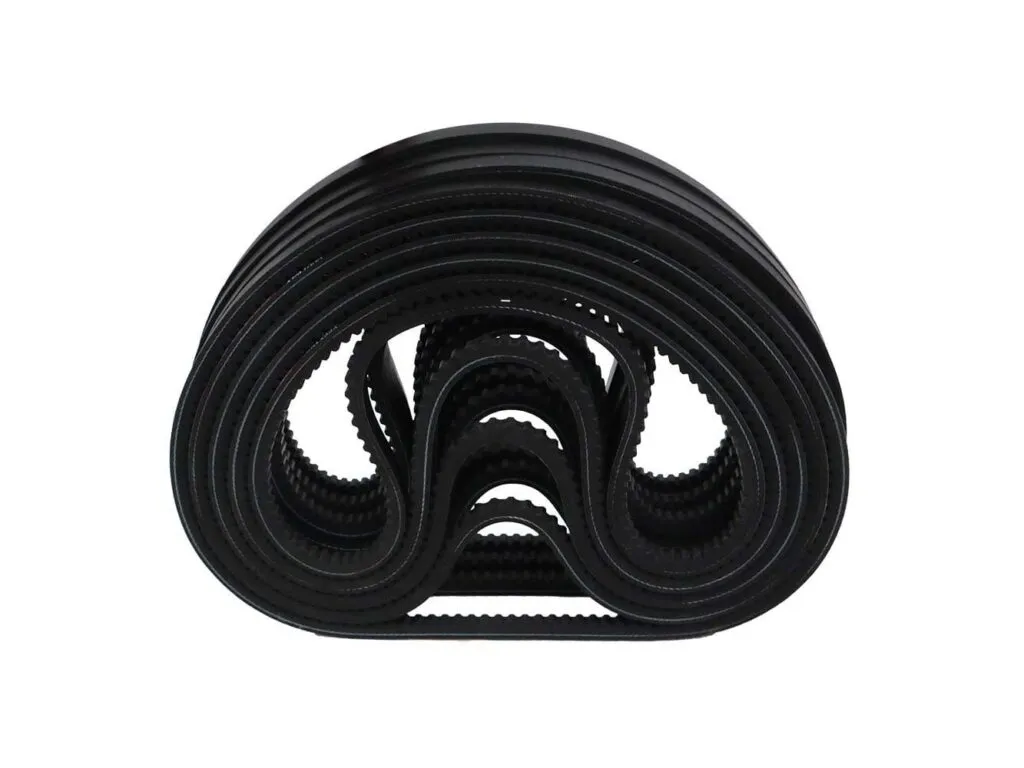 Dây đai SKF: Chồng nhiều vòng dây đai răng đen xếp lớp