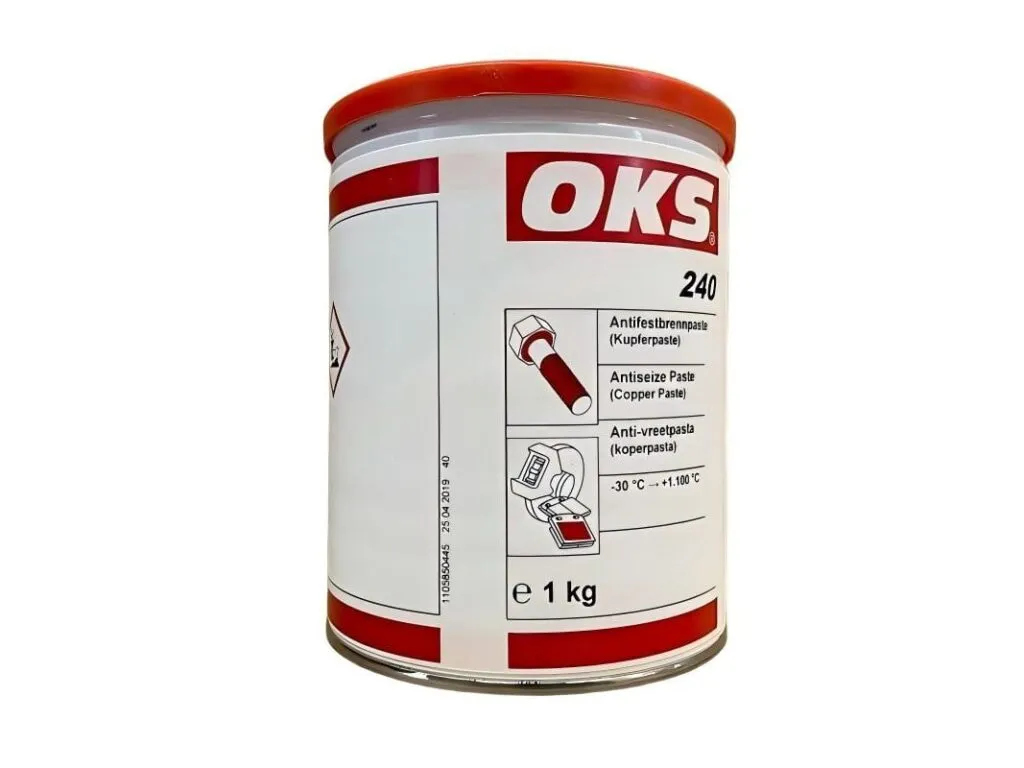 Mỡ SKF LGHB 2: Đáy hộp mỡ vàng nhạt nhìn từ miệng hộp
