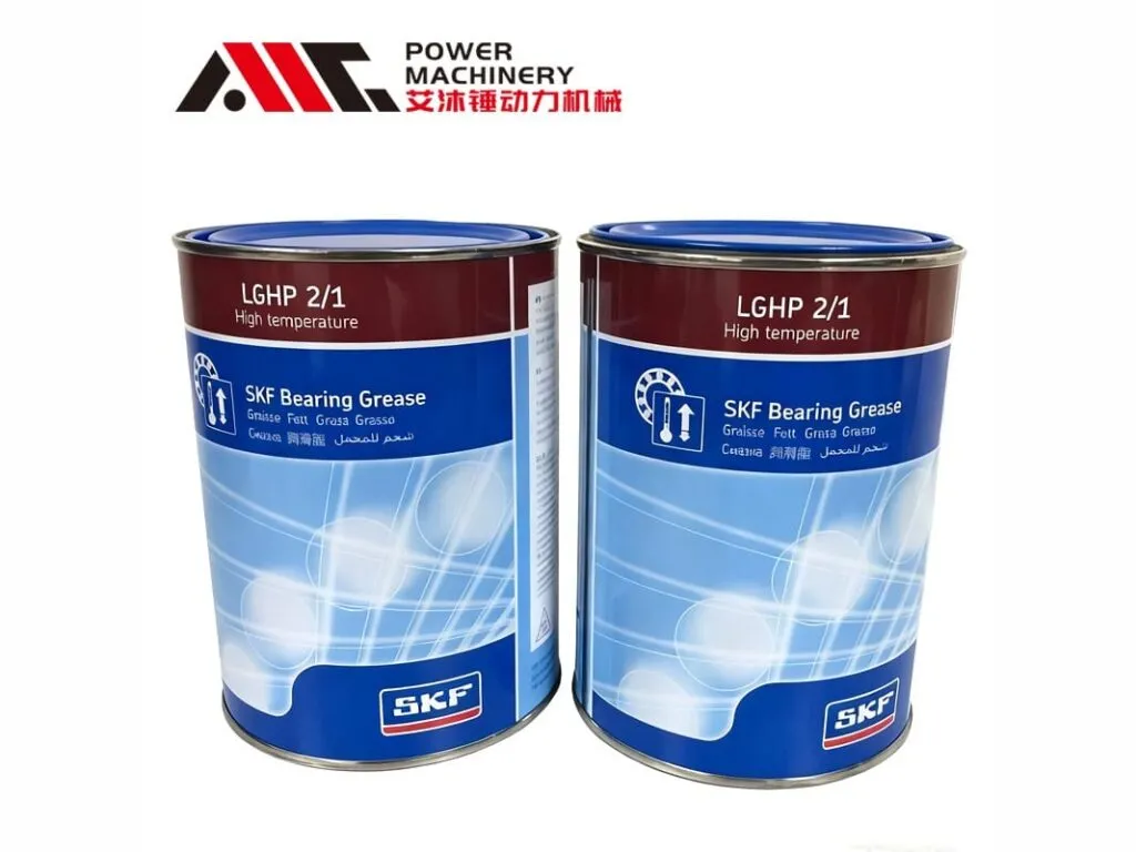 Mỡ SKF LGHP 2: Hai hộp mỡ SKF LGHP 2/1 chịu nhiệt độ cao nắp xanh